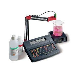 pH Bench Meter with 0.001 resolution and Stability Indicator MS 324